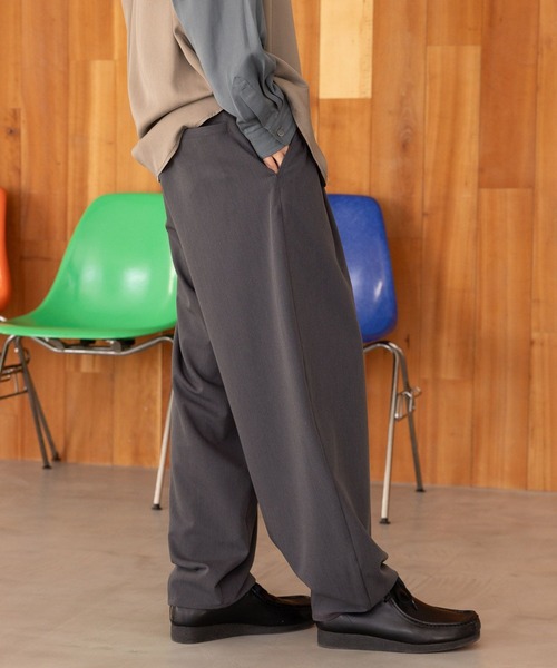 niko and...（ニコアンド）の「TRバルーンイージースラックス（スラックス・メンズ・アイボリー/ブラック/チャコール・MEDIUM/LARGE）」の11枚目の写真