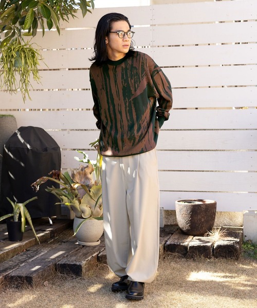 niko and...（ニコアンド）の「TRバルーンイージースラックス（スラックス・メンズ・アイボリー/ブラック/チャコール・MEDIUM/LARGE）」の13枚目の写真