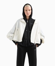 新作*DRIES VAN NOTEN* サテンコクーンブルゾンジャケット DRIES 刺繍入りボンバージャケット （DRIES VAN NOTEN - dries