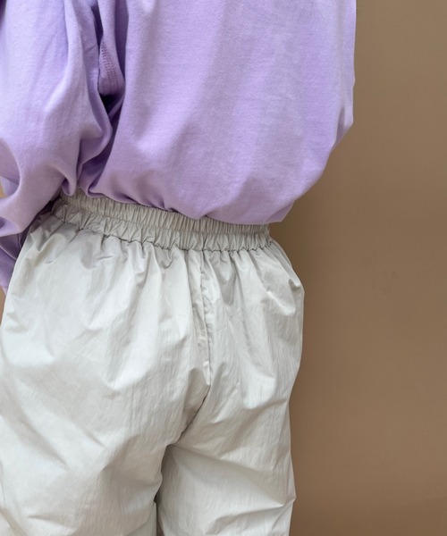 y/m（イム）の「T/Nタフタタックパンツ（その他パンツ・レディース・ブラック/アイボリー・FREE）」の7枚目の写真