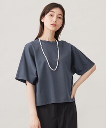 ジユウク 自由区/jiyuku トップス 半袖カットソー サイズ38 M アイボリー レディース レース/シースルー 美品 自由区｜ジユウク（レディース）のTシャツ⁄カットソー（半袖）通販