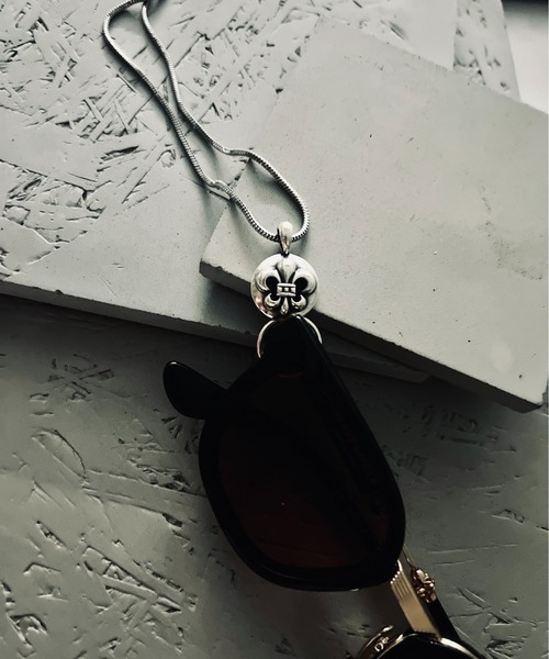 ネックレス 「blatto 925silver」925シルバートップ　プレート　ネックレス　 bla-necklace-f013 メンズ レディース blatto（ブラット）の「blatto 925silver925シルバートップ パール