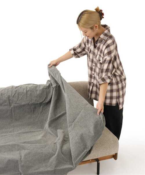 journal standard Furniture （ジャーナルスタンダードファニチャー）の「HABITAT EASY COVER_W180_ビスカ(GRY) ハビタソファ イージーカバー 180cm（家具・レディース・その他・FREE）」の22枚目の写真