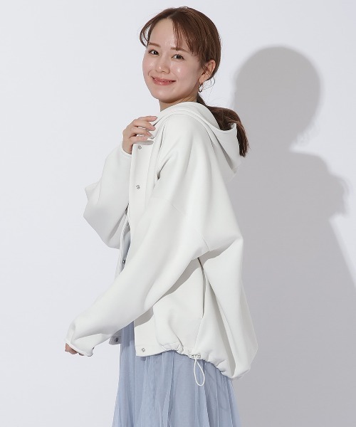 AND COUTURE パワーショルダーポンチジャケット パワーショルダーポンチジャケット（アンドクチュール）｜ルミネ