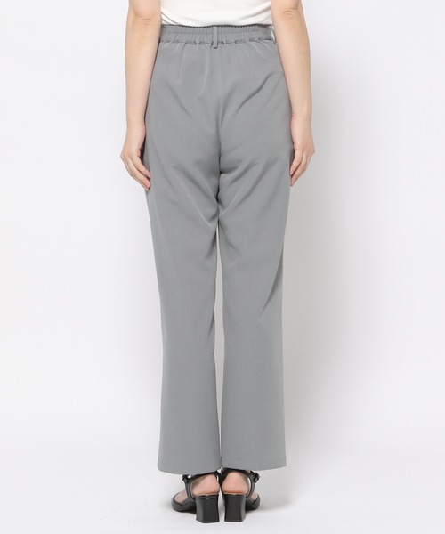 mysty woman（ミスティウーマン）の「［追加2］ピンタックフレアパンツ 109957（その他パンツ・レディース・ブルー系その他/カーキ/ライトベージュ/ブラック・FREE）」の12枚目の写真