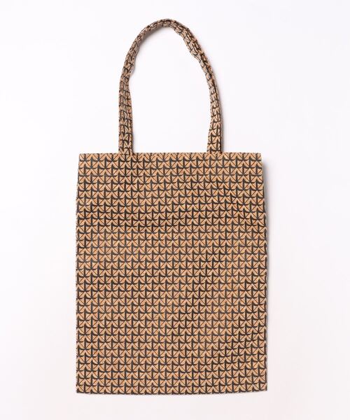 HELOYSE(エロイーズ)の「【HELOYSE/エロイーズ】 CORK FLAT TOTE(トートバッグ・レディース・ブラック/ホワイト・FREE)」の3枚目の写真