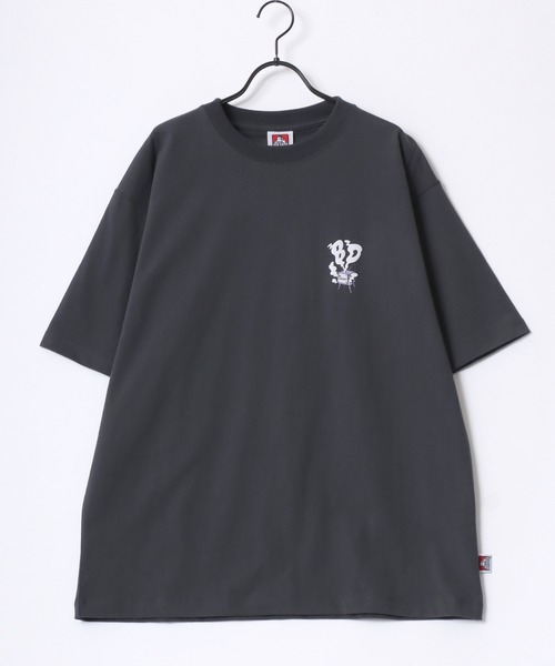 BEN DAVIS（ベンデイビス）の「BEN DAVIS/ベンデイビス SMOKING TV TEE/オーバーサイズ バックプリント ロゴ ワンポイント 半袖Tシャツ/レディース メンズ（Tシャツ/カットソー・メンズ・ホワイト/グリーン/チャコール/マスタード・M/L/XL）」の15枚目の写真