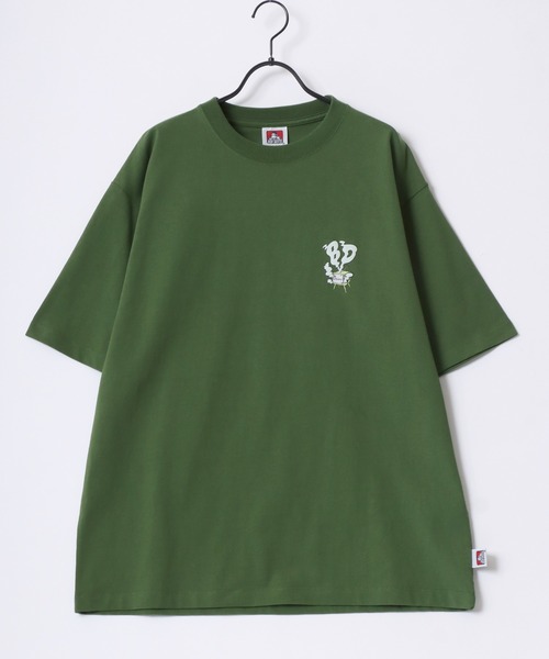 BEN DAVIS（ベンデイビス）の「BEN DAVIS/ベンデイビス SMOKING TV TEE/オーバーサイズ バックプリント ロゴ ワンポイント 半袖Tシャツ/レディース メンズ（Tシャツ/カットソー・メンズ・ホワイト/グリーン/チャコール/マスタード・M/L/XL）」の17枚目の写真