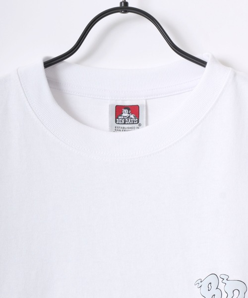 BEN DAVIS（ベンデイビス）の「BEN DAVIS/ベンデイビス SMOKING TV TEE/オーバーサイズ バックプリント ロゴ ワンポイント 半袖Tシャツ/レディース メンズ（Tシャツ/カットソー・メンズ・ホワイト/グリーン/チャコール/マスタード・M/L/XL）」の21枚目の写真