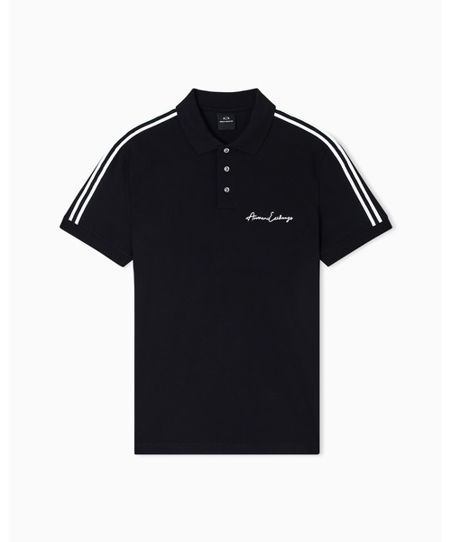 ARMANI EXCHANGE(アルマーニエクスチェンジ)の「【A|X アルマーニ エクスチェンジ】シグネチャーロゴ 半袖ポロシャツ/REGULAR(ポロシャツ・メンズ・ホワイト/ブラック/レッド・LARGE/SMALL/X-LARGE/XX-LARGE/MEDIUM/X-SMALL)」の11枚目の写真