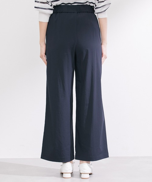 ROPE' PICNIC(ロペピクニック)の「新色追加/レーヨンナイロンイージーワイドパンツ(その他パンツ・レディース・ブルー/オフホワイト/ブラウン/ネイビー/チャコールグレー・36/40/38)」の9枚目の写真