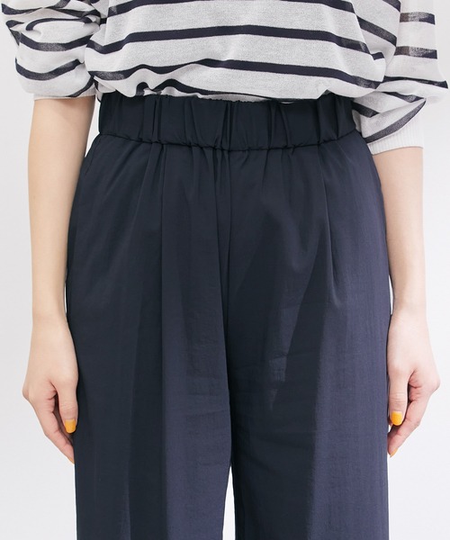 ROPE' PICNIC(ロペピクニック)の「新色追加/レーヨンナイロンイージーワイドパンツ(その他パンツ・レディース・ブルー/オフホワイト/ブラウン/ネイビー/チャコールグレー・36/40/38)」の10枚目の写真