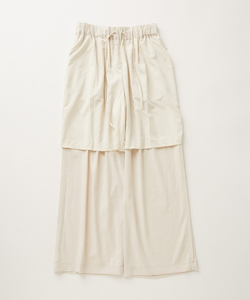 ROPE' PICNIC(ロペピクニック)の「新色追加/レーヨンナイロンイージーワイドパンツ(その他パンツ・レディース・ブルー/オフホワイト/ブラウン/ネイビー/チャコールグレー・36/40/38)」の14枚目の写真