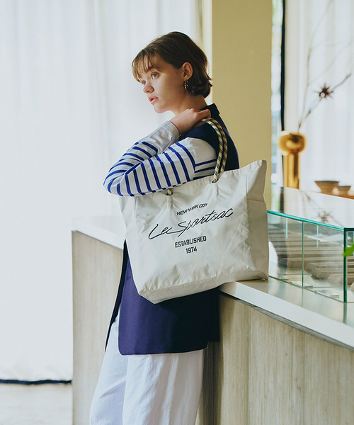 LeSportsac（レスポートサック）の「LARGE 2 WAY TOTE 2ウェイメレンゲ