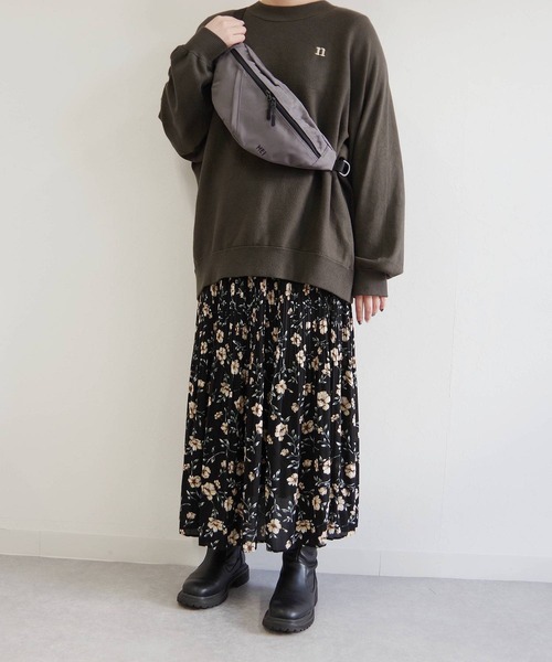 MEI（メイ）の「MEI/メイ ショルダーバッグ ウエストポーチ【233001】（ボディバッグ/ウエストポーチ・レディース・グレー/ブラック/パープル/ベージュ/カーキ・FREE）」の19枚目の写真