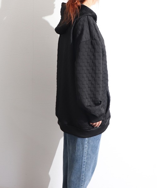 Miniministore(ミニミニストア)の「ジップパーカー レディース 長袖(パーカー・レディース・グレー/ブラック/ホワイト・FREE)」の15枚目の写真
