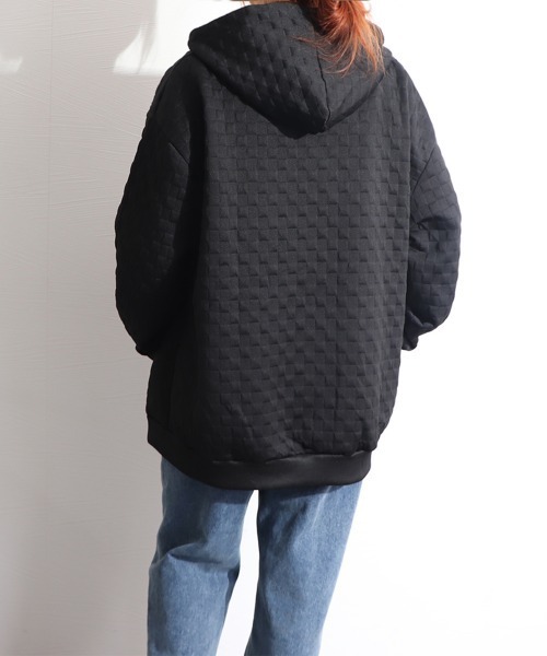 Miniministore(ミニミニストア)の「ジップパーカー レディース 長袖(パーカー・レディース・グレー/ブラック/ホワイト・FREE)」の16枚目の写真
