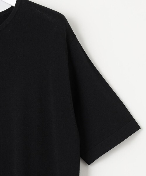 23区 L(ニジュウサンクオオキイサイズ)の「【洗える】レーヨンポリエステルストレッチ フレア ワンピース(ワンピース・レディース・ネイビー系/ブラック系/カーキ系・44/46)」の6枚目の写真