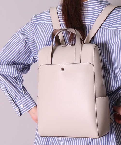 【セール】(LF)【Legato Largo】【かるいかばん】フェイクレザー PC収納 リュック（バックパック/リュック）｜Legato Largo（レガートラルゴ）