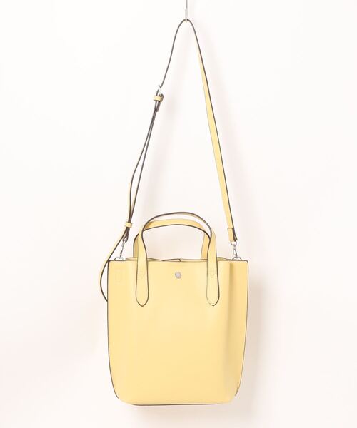 Legato Largo(レガートラルゴ)の「Legato Largo / かるいかばん 縦型2WAYトート / LG-P0117(トートバッグ・レディース・ブラック/アイボリー/オリーブ/ライトブルー/ベージュ/ラベンダー/イエロー/キャメル/ベージュ系その他・ONESIZE)」の14枚目の写真