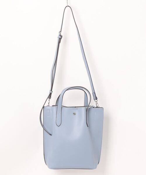 Legato Largo(レガートラルゴ)の「Legato Largo / かるいかばん 縦型2WAYトート / LG-P0117(トートバッグ・レディース・ブラック/アイボリー/オリーブ/ライトブルー/ベージュ/ラベンダー/イエロー/キャメル/ベージュ系その他・ONESIZE)」の16枚目の写真