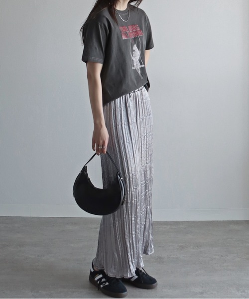 COURO(コウロ)の「アソートピグメントTシャツ(Tシャツ/カットソー・レディース・ブラック/ブラック系5/ブラック系6/ブラック系7/ブラック系8/ブラック系2/ブラック系4/ブラック系/ブラック系1/ブラック系3・M/L)」の19枚目の写真