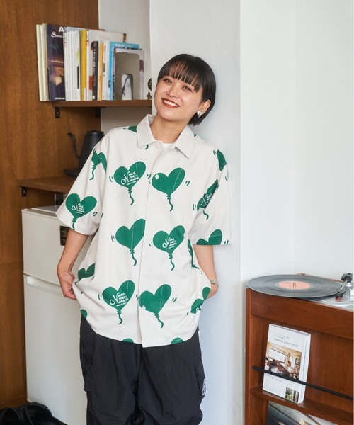 モネピネ　peplum balloon shirt/ペプラムバルーンシャツ モネピネ peplum balloon shirt/ペプラムバルーンシャツ
