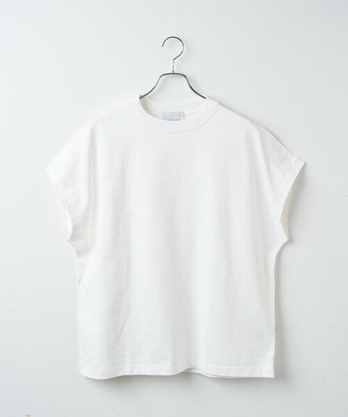 WEGO(ウィゴー)の「WEGO/ドルマンノースリーブT(Tシャツ/カットソー・メンズ・ホワイト/ブラック系その他・MEDIUM/LARGE)」の4枚目の写真