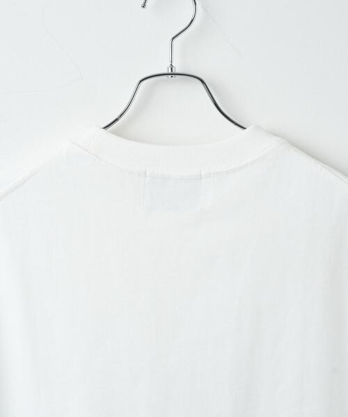WEGO(ウィゴー)の「WEGO/ドルマンノースリーブT(Tシャツ/カットソー・メンズ・ホワイト/ブラック系その他・MEDIUM/LARGE)」の7枚目の写真