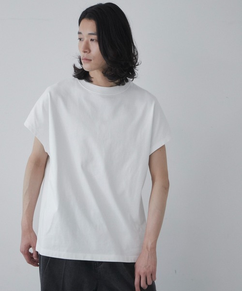 WEGO(ウィゴー)の「WEGO/ドルマンノースリーブT(Tシャツ/カットソー・メンズ・ホワイト/ブラック系その他・MEDIUM/LARGE)」の20枚目の写真