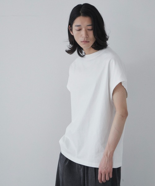WEGO(ウィゴー)の「WEGO/ドルマンノースリーブT(Tシャツ/カットソー・メンズ・ホワイト/ブラック系その他・MEDIUM/LARGE)」の21枚目の写真