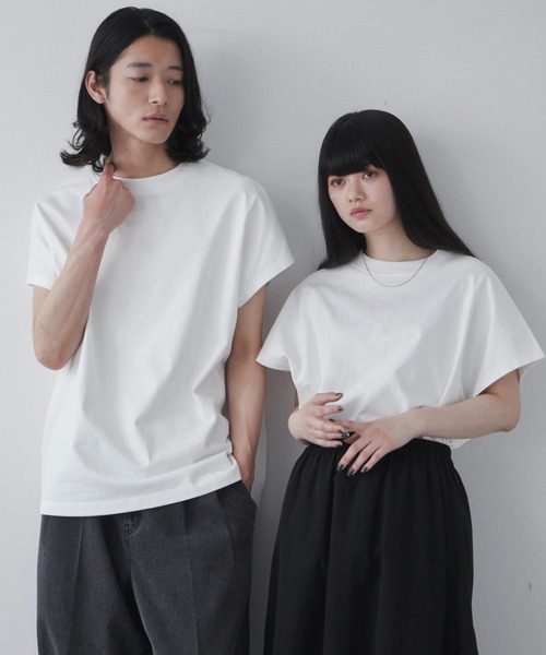 WEGO(ウィゴー)の「WEGO/ドルマンノースリーブT(Tシャツ/カットソー・メンズ・ホワイト/ブラック系その他・MEDIUM/LARGE)」の10枚目の写真