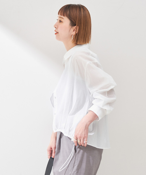 ドローコードショートシャツ（シャツ/ブラウス）｜B.C STOCK