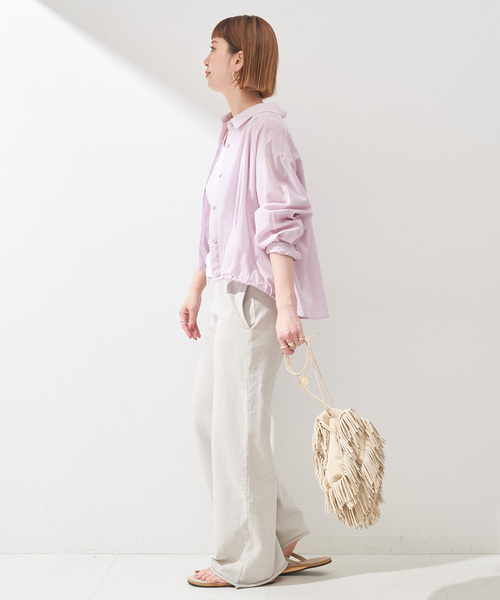 bolle 長袖シャツ＋tail スコートセット★ユーズド品 ドローコードショートシャツ（シャツ/ブラウス）｜B.C STOCK