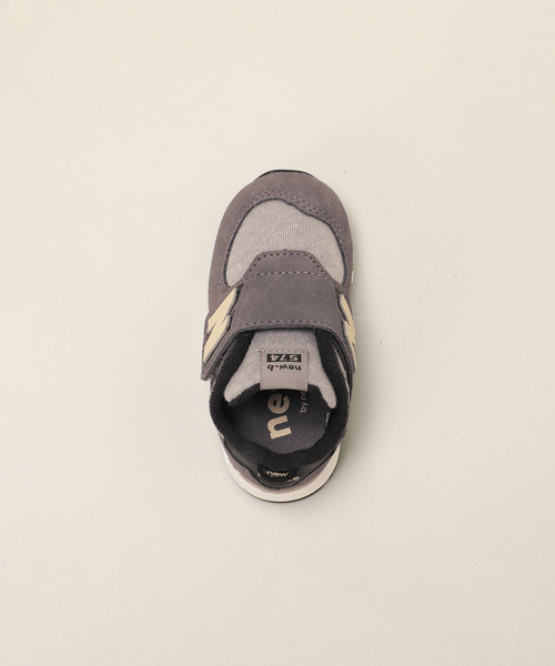NEW BALANCE（ニューバランス）の「NEW BALANCE/ニューバランス NW574 baby(13-16cm)（ベビーシューズ/ベビーソックス・キッズ・チャコールグレー/グレー・13/14/15 /16）」の9枚目の写真