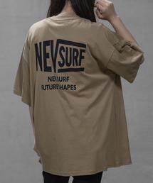 【40I】バックロゴプリント オーバーサイズ Tシャツ