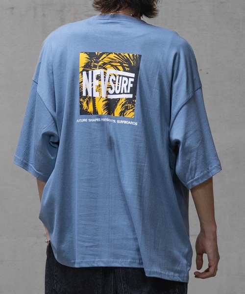 JOHN'S CLOSET（ジョンズクローゼット）の「【40I】バックロゴプリント オーバーサイズ Tシャツ（Tシャツ/カットソー・メンズ・ホワイト系1/ホワイト系2/ブラック系1/グレー系1/ブラック系2/ベージュ系1/グリーン系1/ピンク系1/オレンジ系1/オレンジ系2/ブルー系1/ベージュ系2/ライトグリーン系1/ブラック系3/ホワイト系4/ホワイト系5/ホワイト系3・MEDIUM/LARGE/X-LARGE）」の16枚目の写真