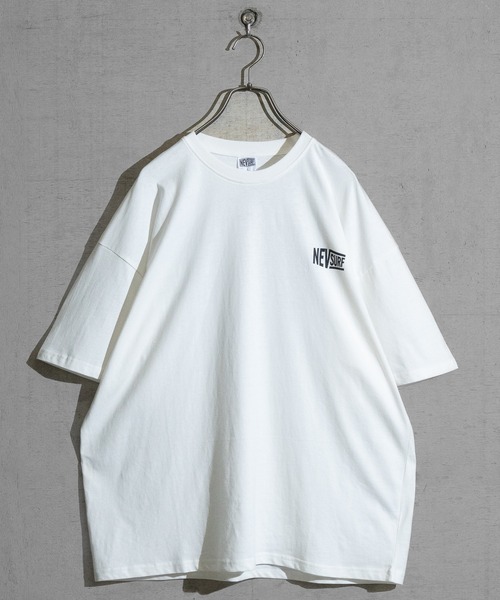 JOHN'S CLOSET（ジョンズクローゼット）の「【40I】バックロゴプリント オーバーサイズ Tシャツ（Tシャツ/カットソー・メンズ・ホワイト系1/ホワイト系2/ブラック系1/グレー系1/ブラック系2/ベージュ系1/グリーン系1/ピンク系1/オレンジ系1/オレンジ系2/ブルー系1/ベージュ系2/ライトグリーン系1/ブラック系3/ホワイト系4/ホワイト系5/ホワイト系3・MEDIUM/LARGE/X-LARGE）」の18枚目の写真