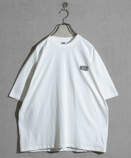 JOHN'S CLOSET（ジョンズクローゼット）の「【40I】バックロゴプリント オーバーサイズ Tシャツ（Tシャツ/カットソー・メンズ・ホワイト系1/ホワイト系2/ブラック系1/グレー系1/ブラック系2/ベージュ系1/グリーン系1/ピンク系1/オレンジ系1/オレンジ系2/ブルー系1/ベージュ系2/ライトグリーン系1/ブラック系3/ホワイト系4/ホワイト系5/ホワイト系3・MEDIUM/LARGE/X-LARGE）」の19枚目の写真