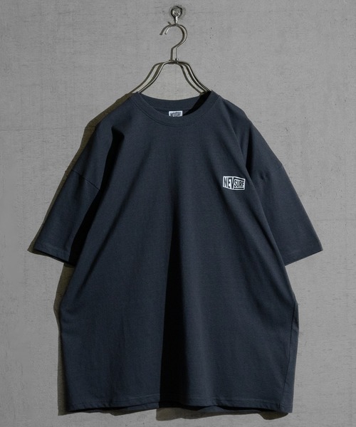 JOHN'S CLOSET（ジョンズクローゼット）の「【40I】バックロゴプリント オーバーサイズ Tシャツ（Tシャツ/カットソー・メンズ・ホワイト系1/ホワイト系2/ブラック系1/グレー系1/ブラック系2/ベージュ系1/グリーン系1/ピンク系1/オレンジ系1/オレンジ系2/ブルー系1/ベージュ系2/ライトグリーン系1/ブラック系3/ホワイト系4/ホワイト系5/ホワイト系3・MEDIUM/LARGE/X-LARGE）」の22枚目の写真