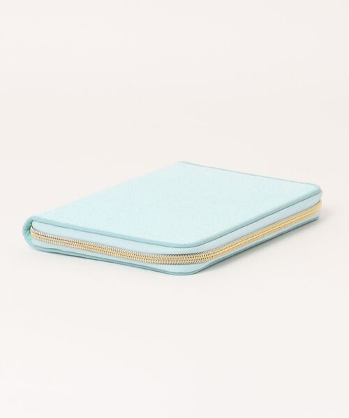 ACCOMMODE（アコモデ）の「グロースターマルチケース（パスポートケース・レディース・ライトグリーン/ピンク/ブルー・FREE）」の5枚目の写真