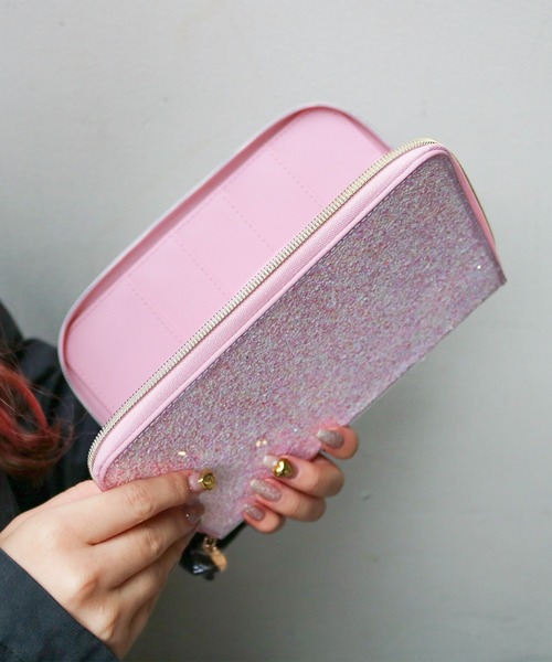 ACCOMMODE（アコモデ）の「グロースターマルチケース（パスポートケース・レディース・ライトグリーン/ピンク/ブルー・FREE）」の12枚目の写真