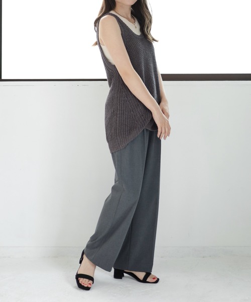 SESTO(セスト)の「ミドルヒールバーストラップサンダル(サンダル・レディース・ブラック/シルバー・S/M/L/LL/3L)」の3枚目の写真