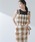RITA ROWi^Ej́uRITA ROW/Checkered smocked body topiL~\[jvbuE