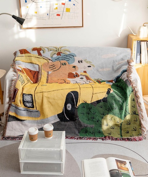 VIBGYOR（ヴィブジョー）の「【 somni / ソニ 】 カジュアル　レトロブランケット（ブランケット・レディース・B/C/D/A・FREE）」の10枚目の写真