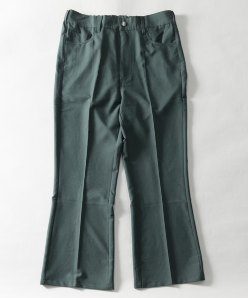 NYLAUS（ナイラス）の「T/R ストレッチ センタープレス 5ポケット フレアスラックスパンツ（スラックス・メンズ・ブラック/ブラウン/チャコール/ダークグリーン/グレー/ベージュ・LL/M/L/S）」の6枚目の写真