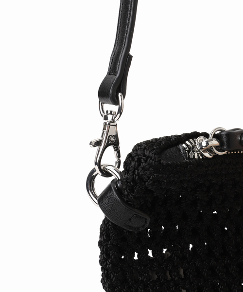 GIANNI CHIARINI（ジャンニ キアリーニ）の「GIANNI CHIARINI / ジャン二キャリー二 VICTRIA BS10795-SMCRH241（クラッチバッグ・レディース・ブラック/キャメル・FREE）」の7枚目の写真