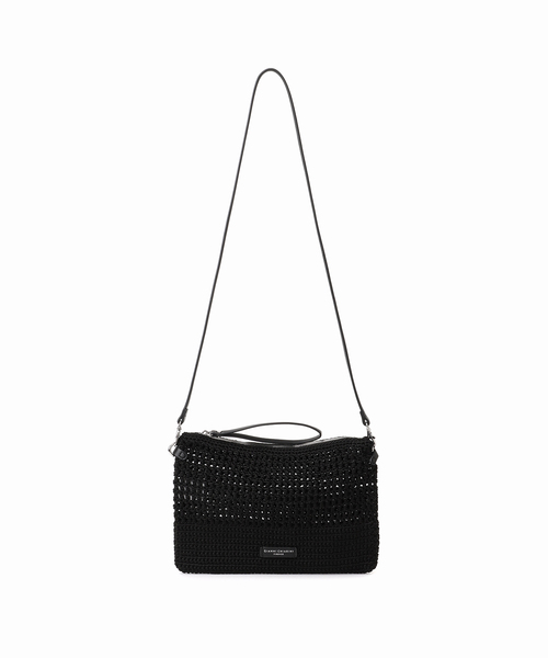 GIANNI CHIARINI（ジャンニ キアリーニ）の「GIANNI CHIARINI / ジャン二キャリー二 VICTRIA BS10795-SMCRH241（クラッチバッグ・レディース・ブラック/キャメル・FREE）」の6枚目の写真