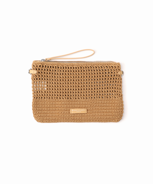 GIANNI CHIARINI（ジャンニ キアリーニ）の「GIANNI CHIARINI / ジャン二キャリー二 VICTRIA BS10795-SMCRH241（クラッチバッグ・レディース・ブラック/キャメル・FREE）」の21枚目の写真