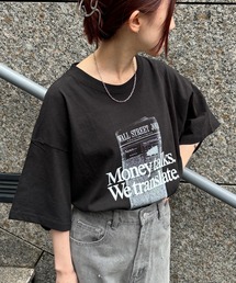 サイドスリット ビッグ」に該当するレディースのTシャツ